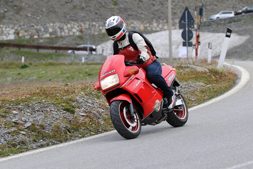 I and my Paso at Passo dello Stelvio